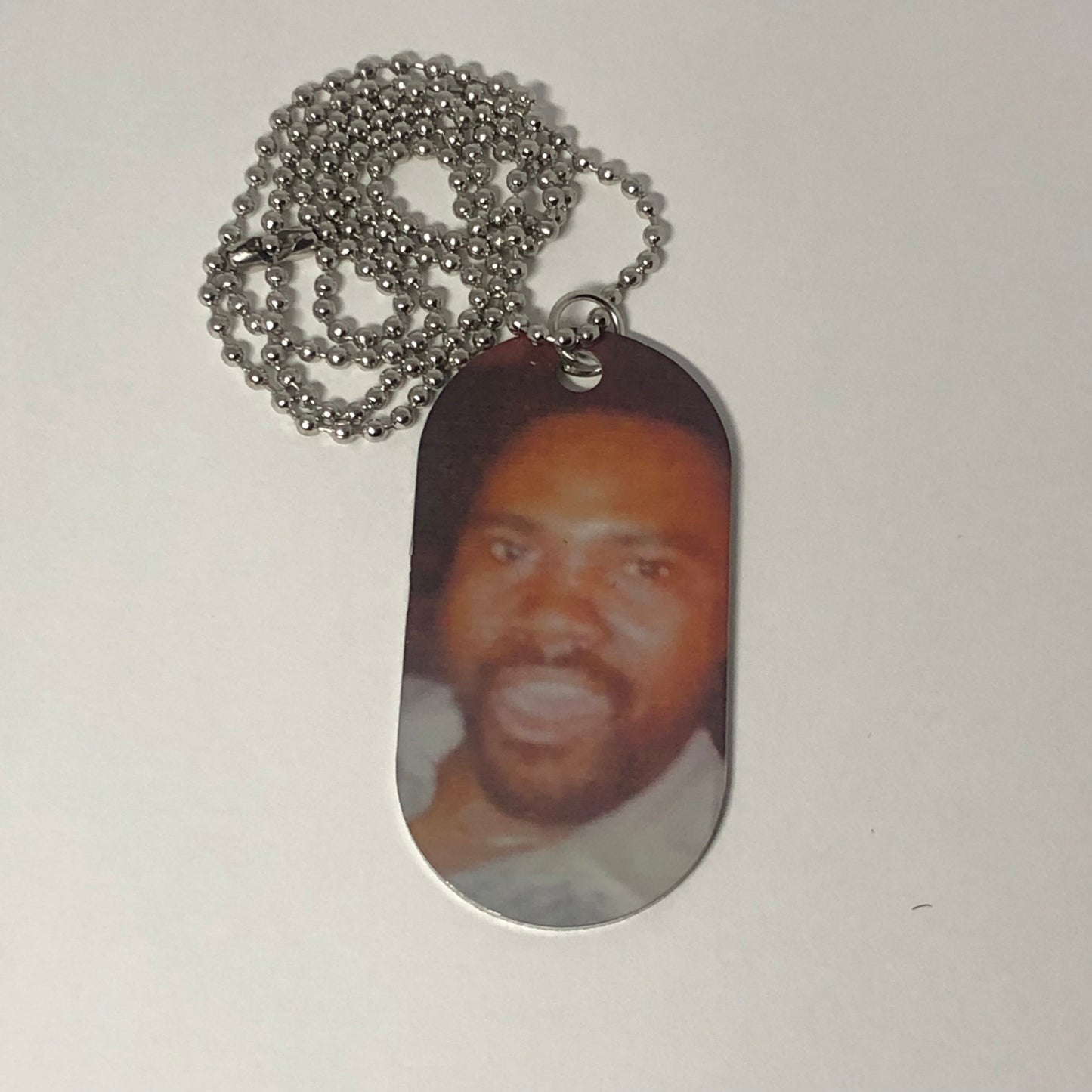 Custom Photo Tag Necklace / Keychain